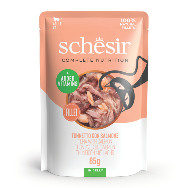 Schesir Gatto Tonnetto e Salmone 85gr Schesir Gatto Tonnetto e Salmone 85gr